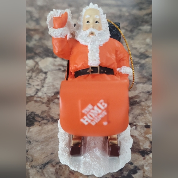 Santa's Sled Ornament Tony Stewart Third in a Limited Series 2004 - Picture 2 of 4